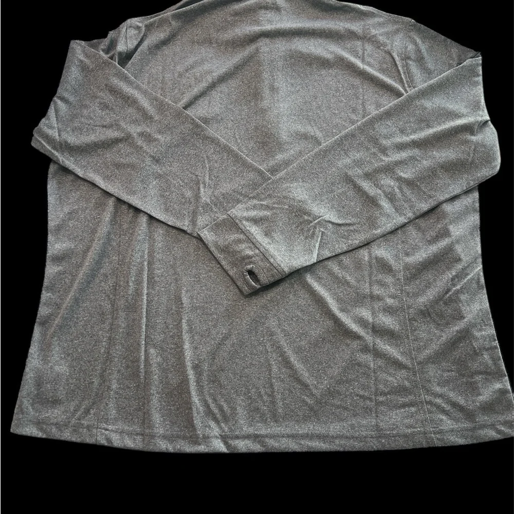 Vansport / MLB Gray Quarter-Zip Pullover Columbia Fireflies Womens XL - Picture 6 of 6
